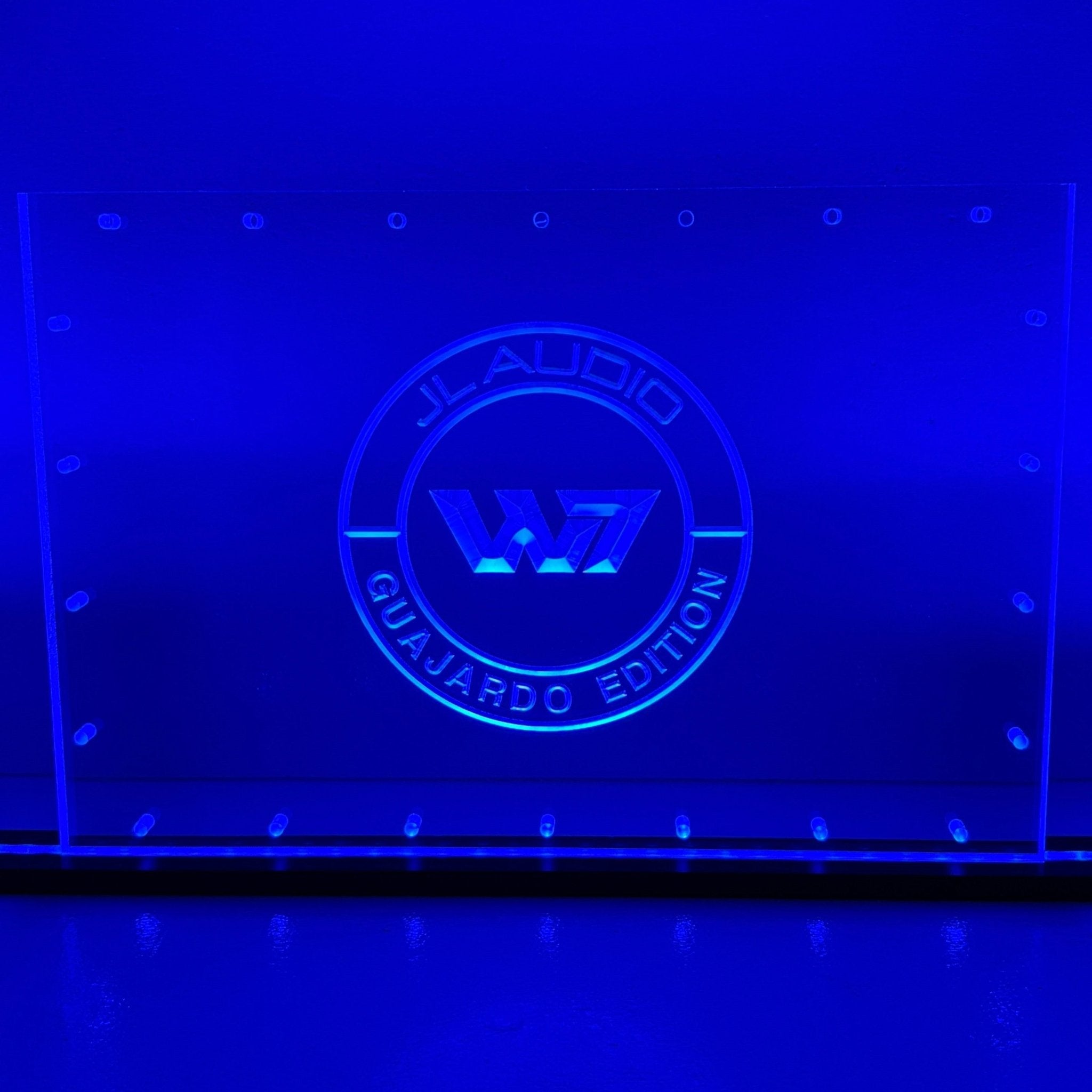 Sound Authority Plexiglass - 18" x 12" 3D Engraved Acrylic Window For Subwoofer Box
