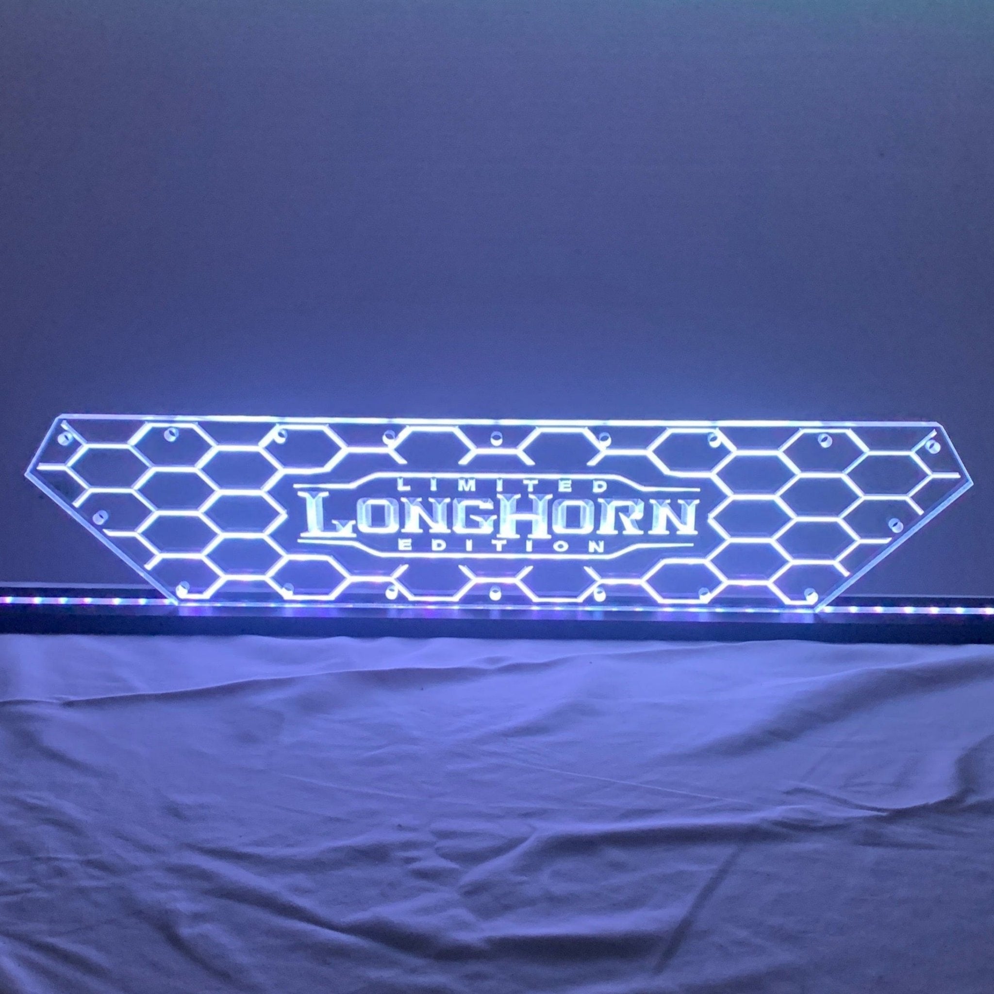 Sound Authority Plexiglass - 20" x 5" 3D Engraved Acrylic Window For Subwoofer Box