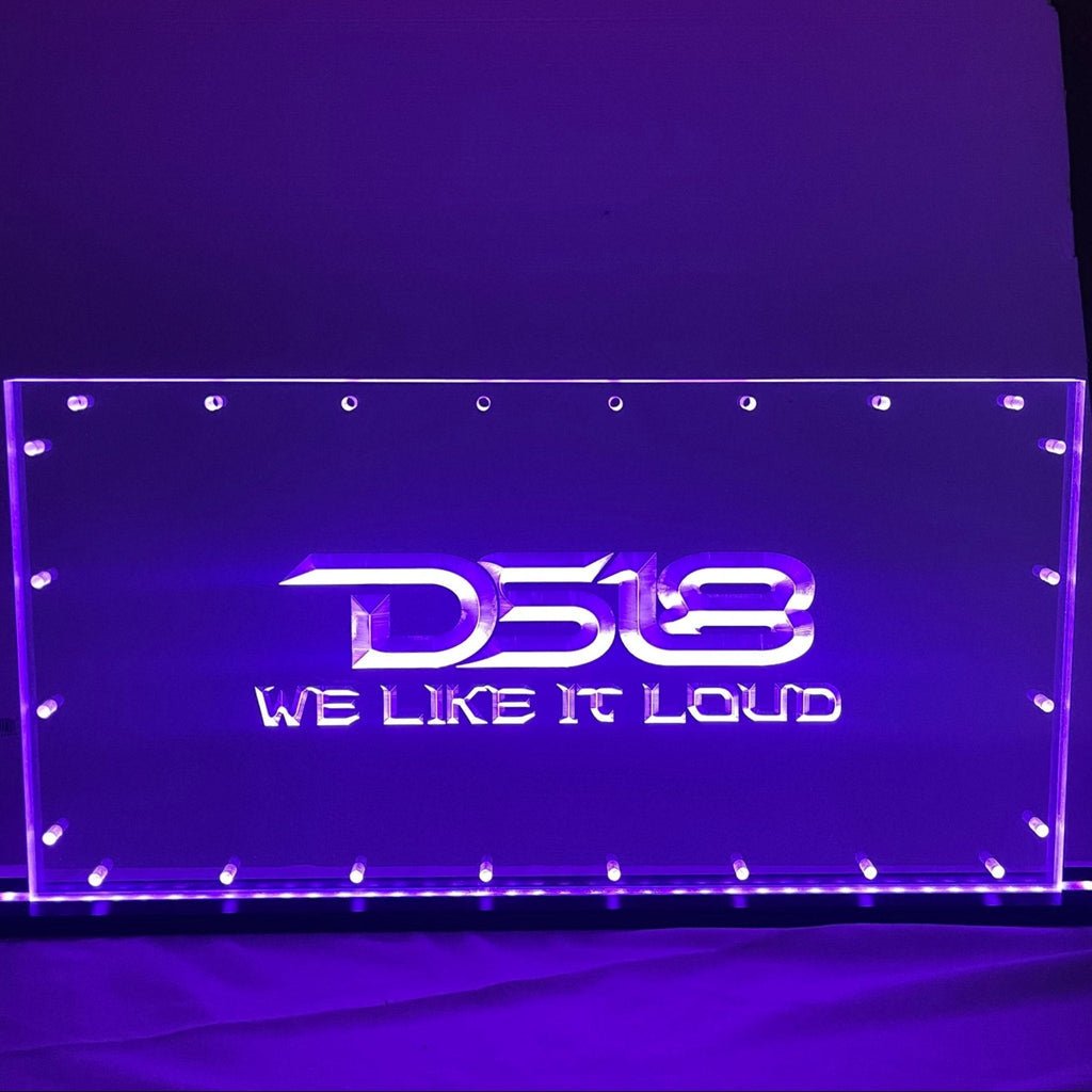 Sound Authority Plexiglass - 24" x 12" 3D Engraved Acrylic Window For Subwoofer Box