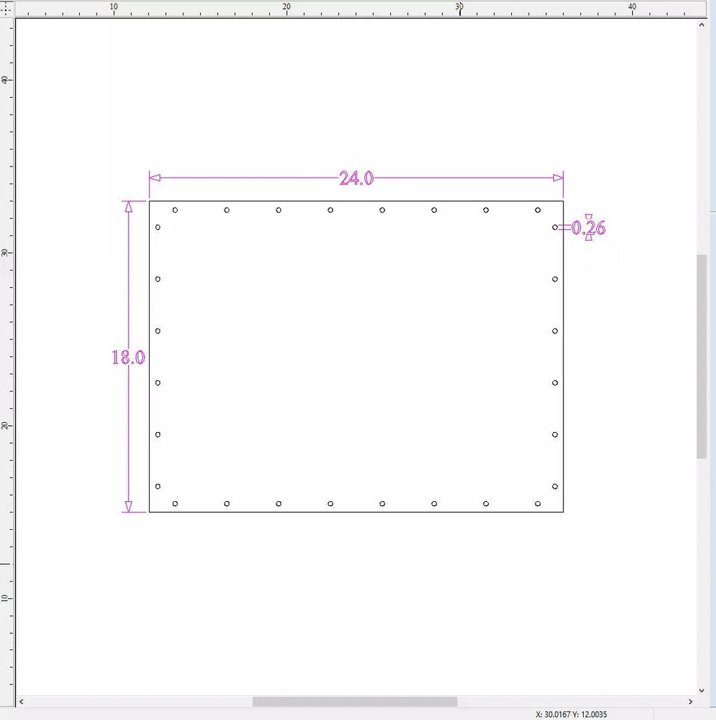 Sound Authority Plexiglass - 24" x 18" Blank Acrylic Window For Subwoofer Box
