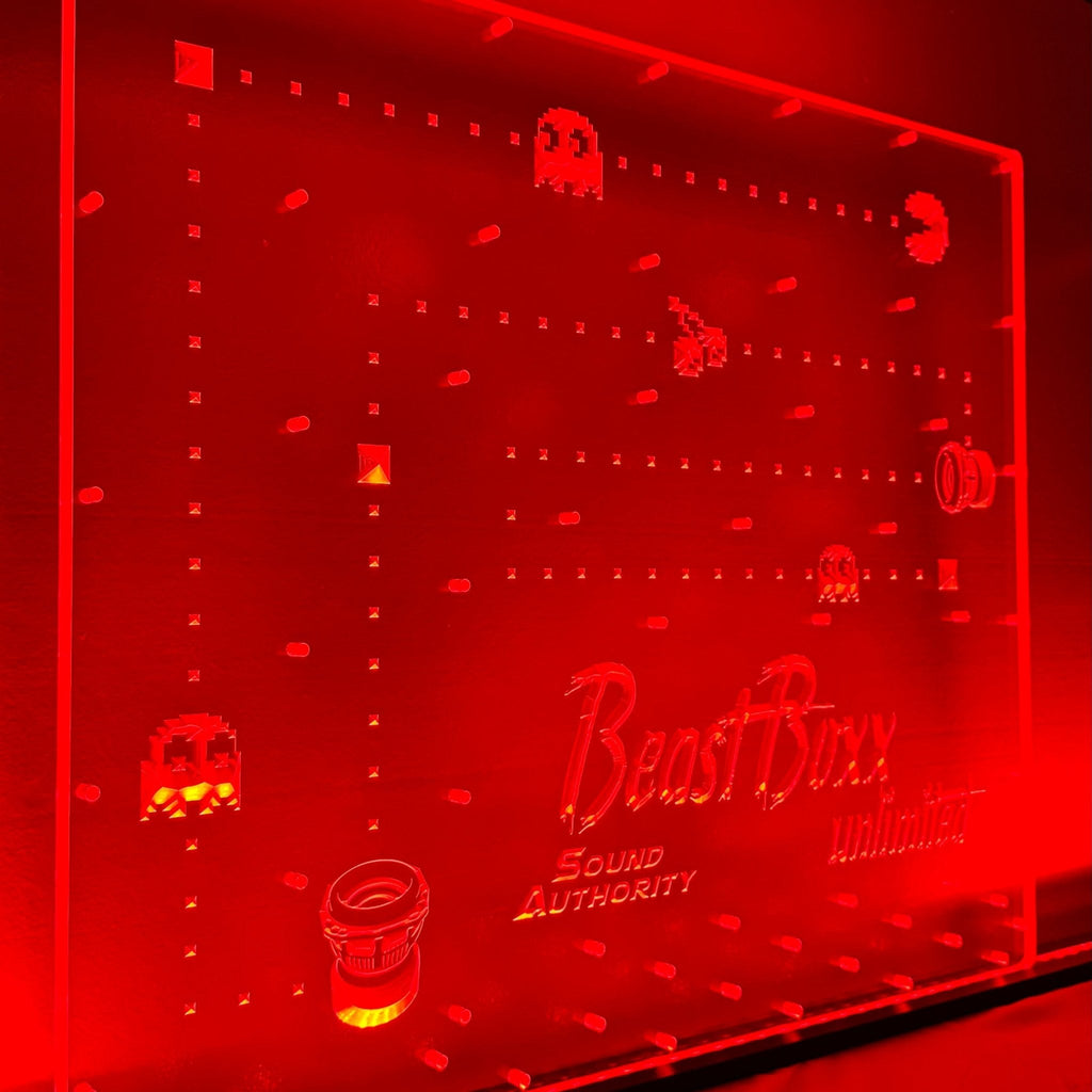Sound Authority Plexiglass - 24" x 24" 3D Engraved Acrylic Window For Subwoofer Box