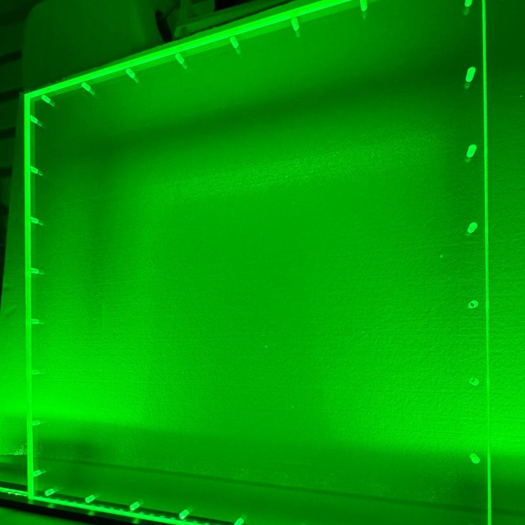 Sound Authority Plexiglass - 24" x 24" Blank Acrylic Window For Subwoofer Box