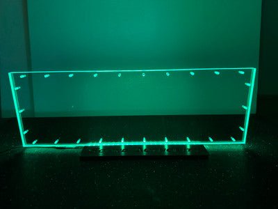 Sound Authority Plexiglass - 30" x 10" Blank Acrylic Window For Subwoofer Box