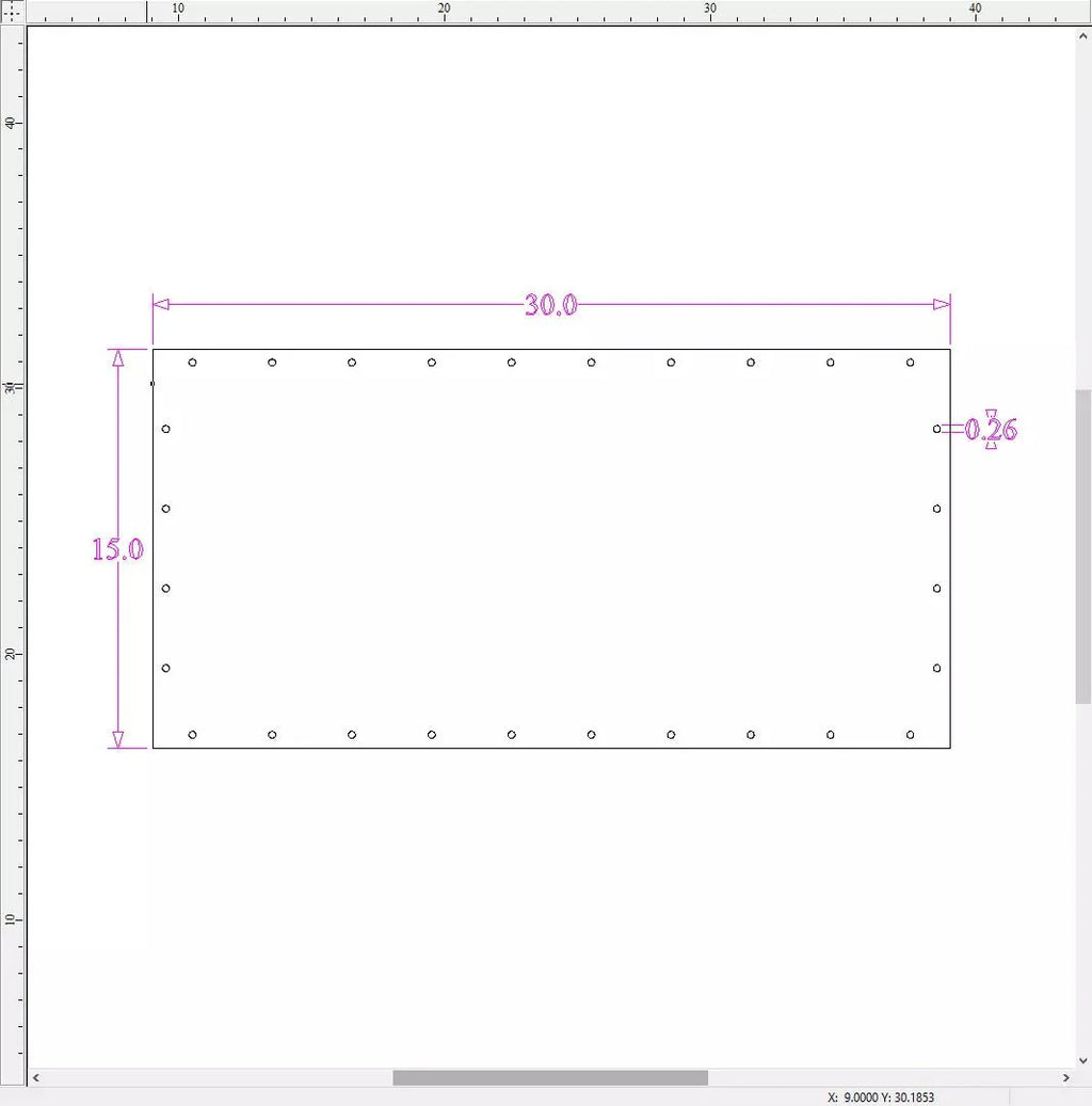 Sound Authority Plexiglass - 30" x 15" Blank Acrylic Window For Subwoofer Box
