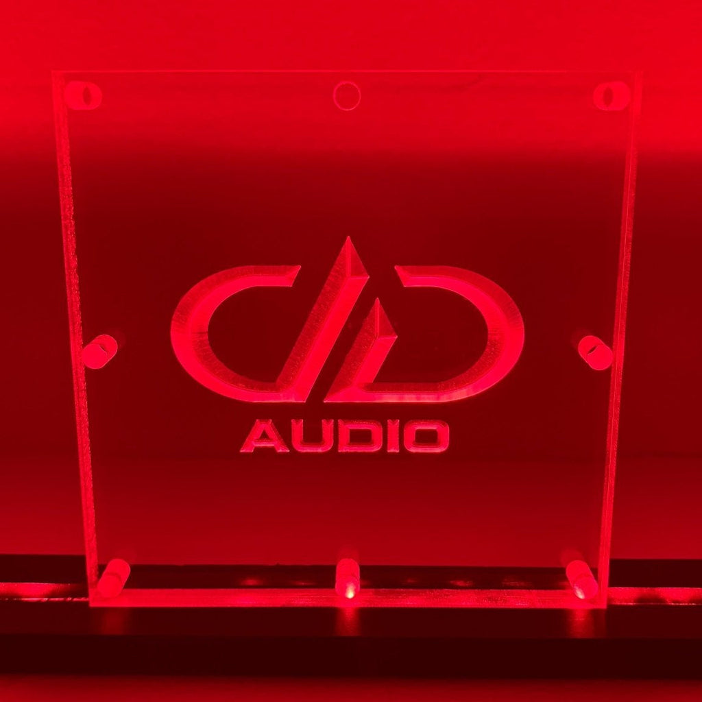 Sound Authority Plexiglass - 6" x 6" 3D Engraved Acrylic Window For Subwoofer Box