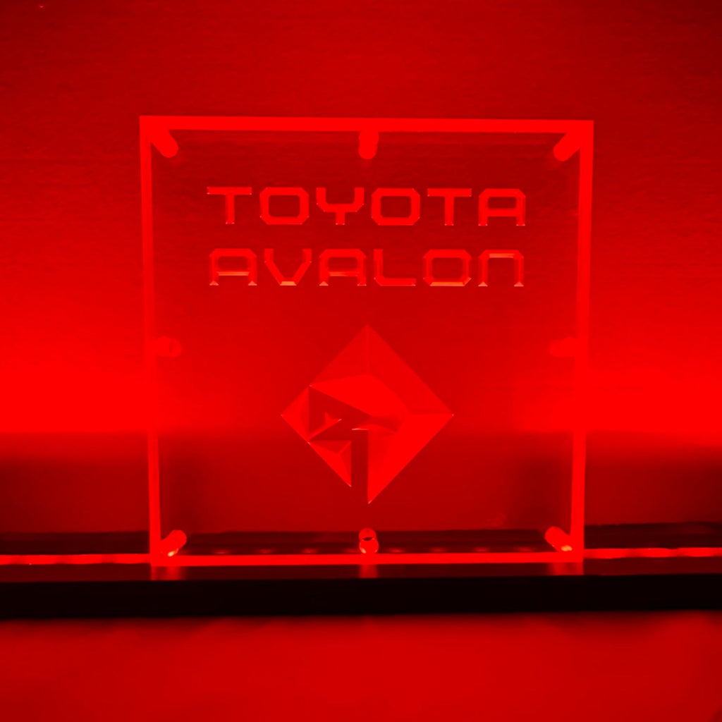 Sound Authority Plexiglass - 6" x 6" 3D Engraved Acrylic Window For Subwoofer Box