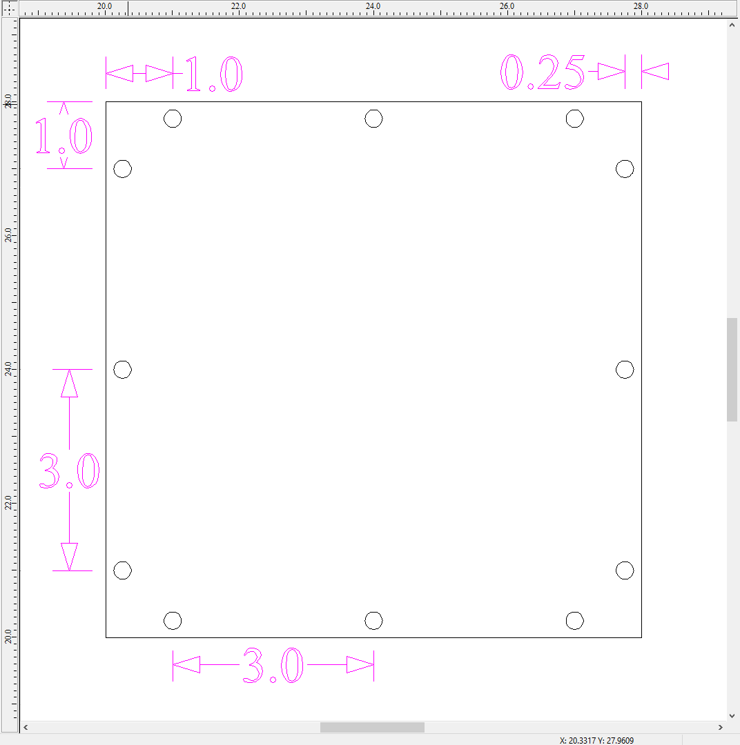 Sound Authority Plexiglass - 8" x 8" 3D Engraved Acrylic Window For Subwoofer Box