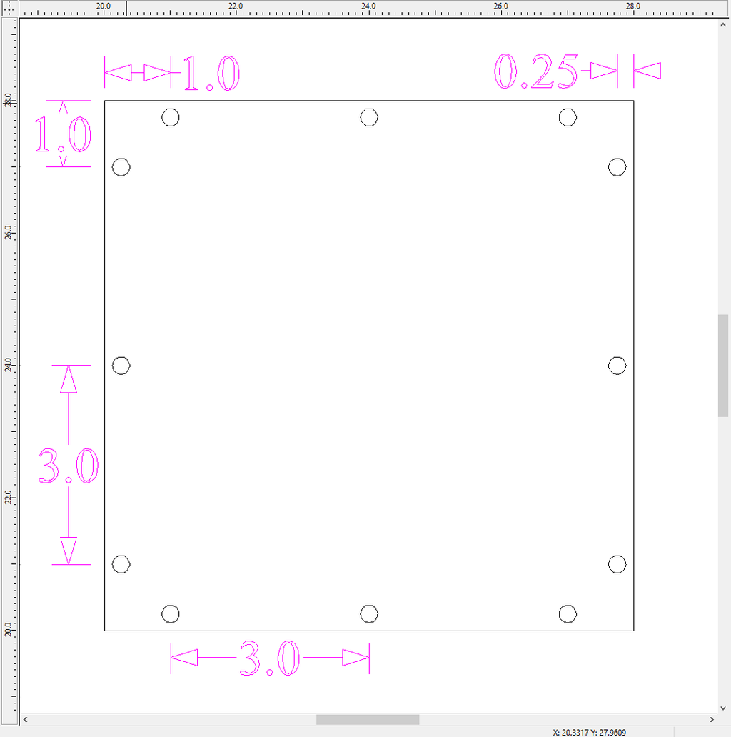 Sound Authority Plexiglass - 8" x 8" Blank Acrylic Window For Subwoofer Box
